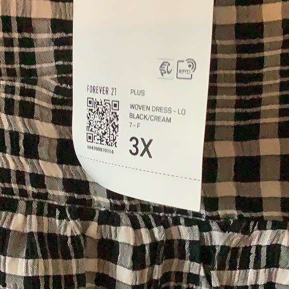 Plaid Cami Maxi Dress. Plus Size 3X NWT - Picture 4 of 5